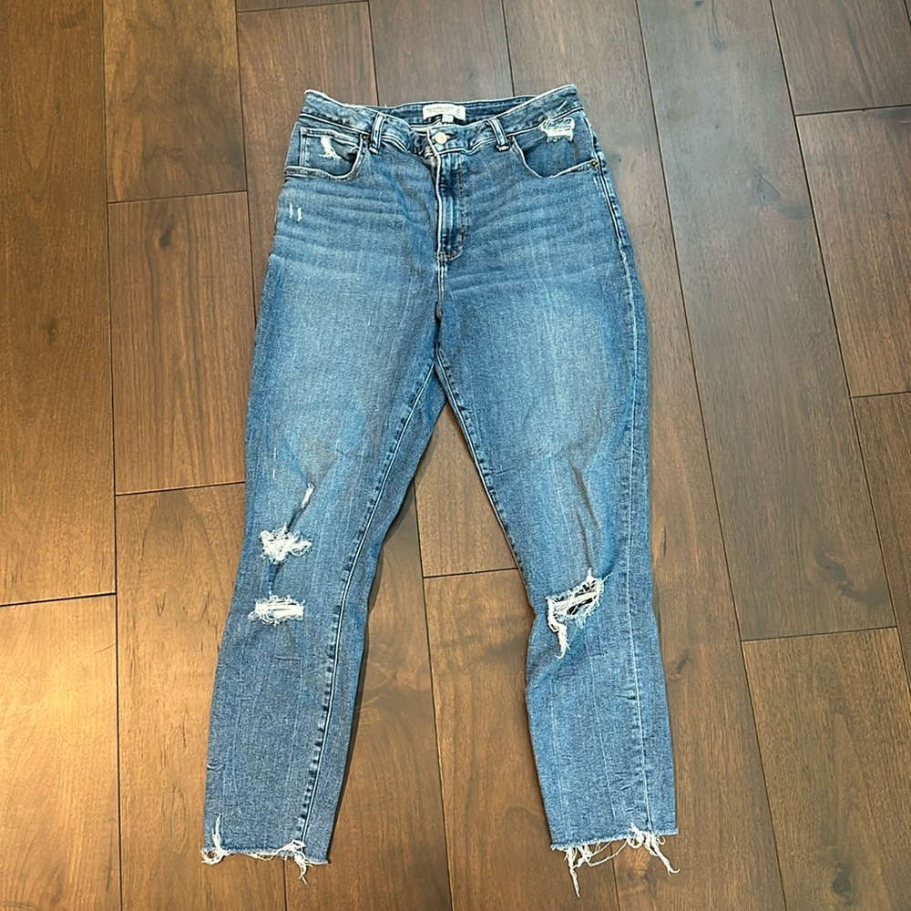 Abercrombie & Fitch Curve love super skinny ankle high rise size 33/16